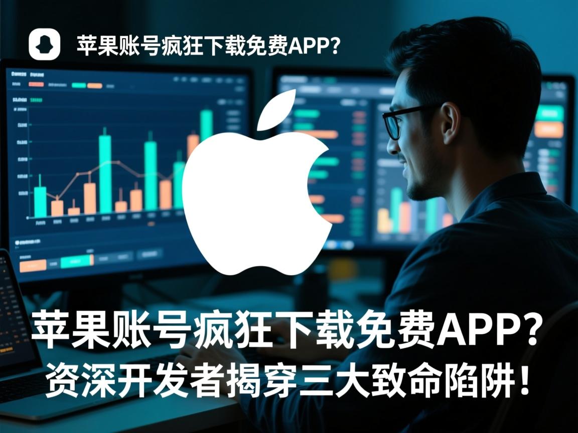 苹果账号疯狂下载免费APP?资深开发者揭穿三大致命陷阱!