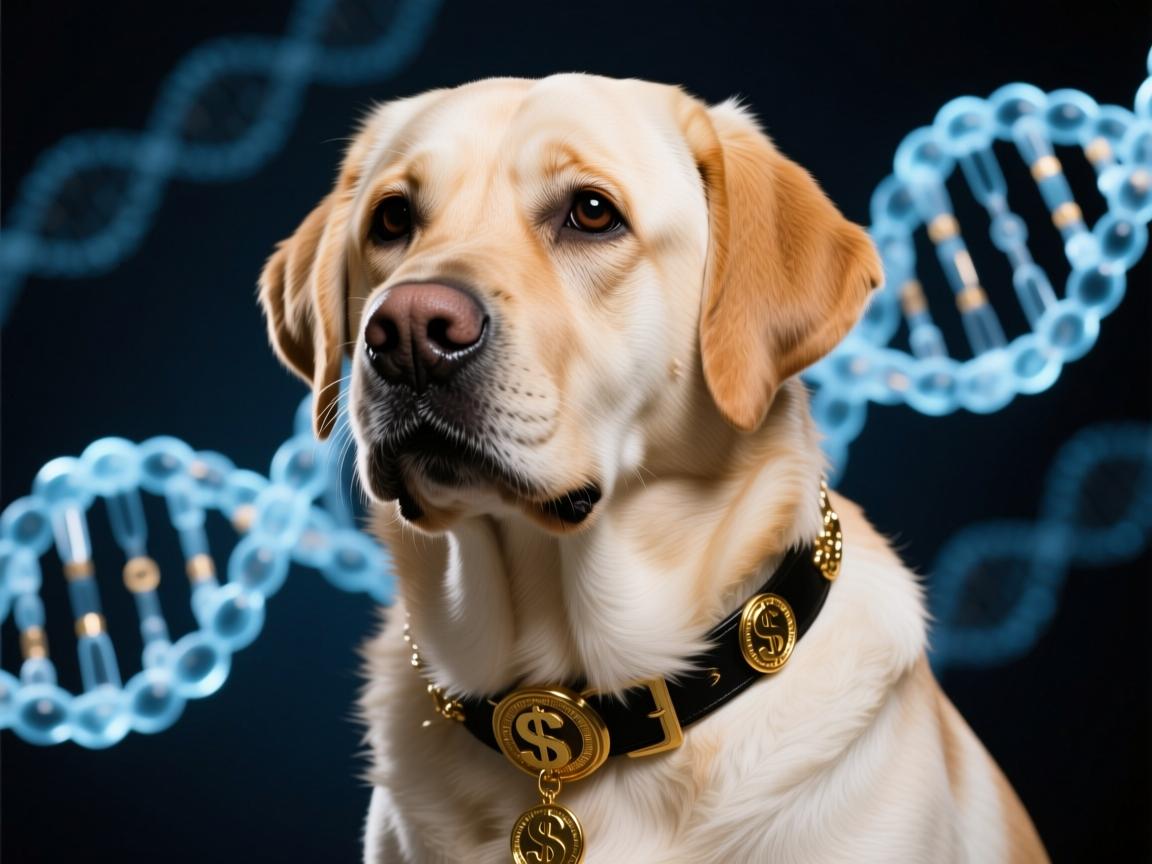 天价犬王诞生!拉布拉多变种37揭秘,七位数身价背后的基因奇迹