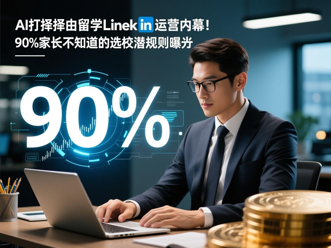 AI拆解择由留学LinkedIn运营内幕!90%家长不知道的选校潜规则曝光