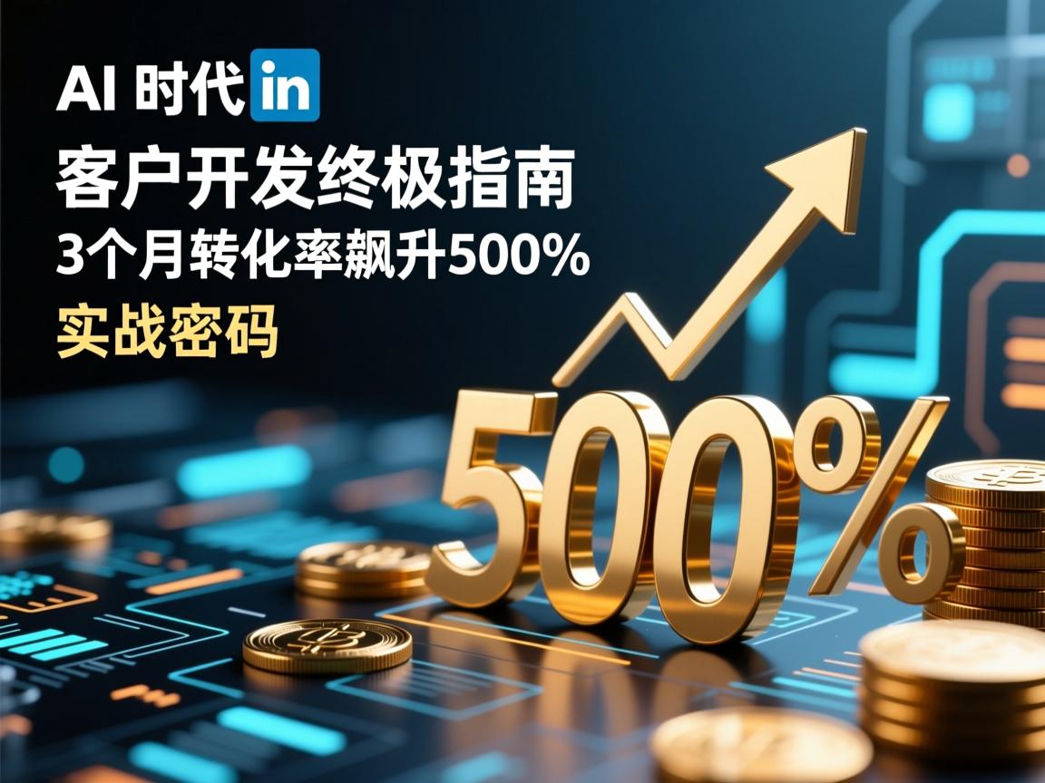 AI时代LinkedIn客户开发终极指南，3个月转化率飙升500%的实战密码