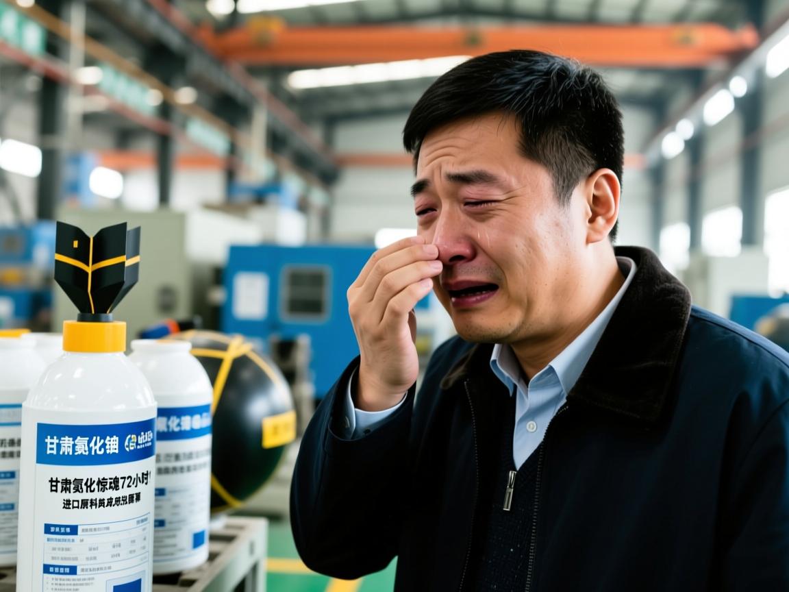 甘肃氯化钡惊魂72小时!进口原料竟成隐形炸弹,厂长含泪曝光行业黑幕