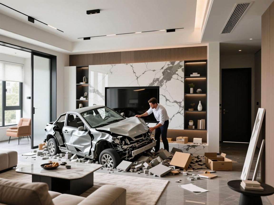 西班牙TT微水泥翻车实录,天价进口货,竟成我家装修最大败笔?