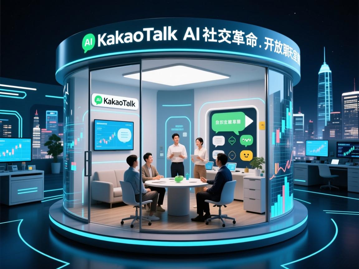 AI社交革命!KakaoTalk开放聊天室引爆全球社交新浪潮