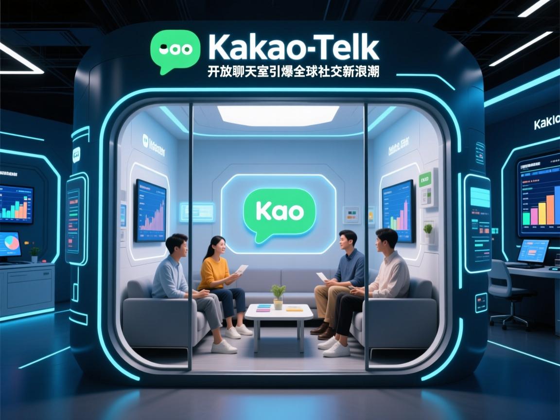 AI社交革命!KakaoTalk开放聊天室引爆全球社交新浪潮