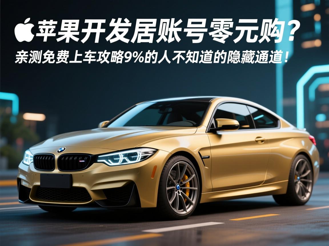 苹果开发者账号零元购?亲测免费上车攻略,99%的人不知道的隐藏通道!