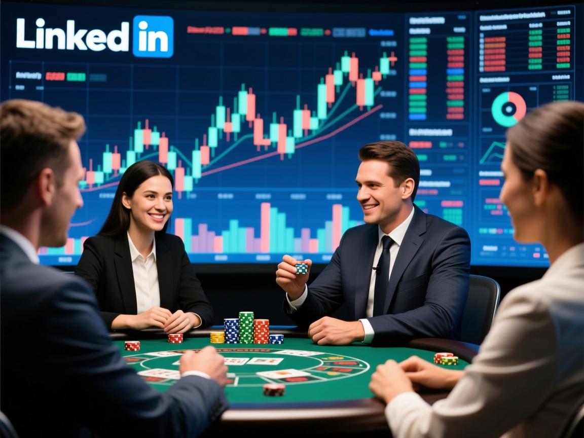 职场社交帝国沉浮录,LinkedIn股票背后的千亿豪赌与数据战争