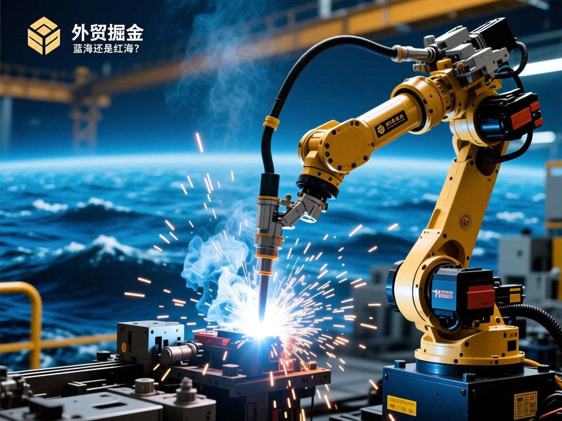 焊接机器人外贸掘金,蓝海还是红海?2024年出口市场深度解密