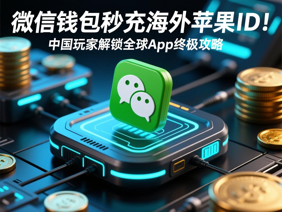 微信钱包秒充海外苹果ID!中国玩家解锁全球App终极攻略