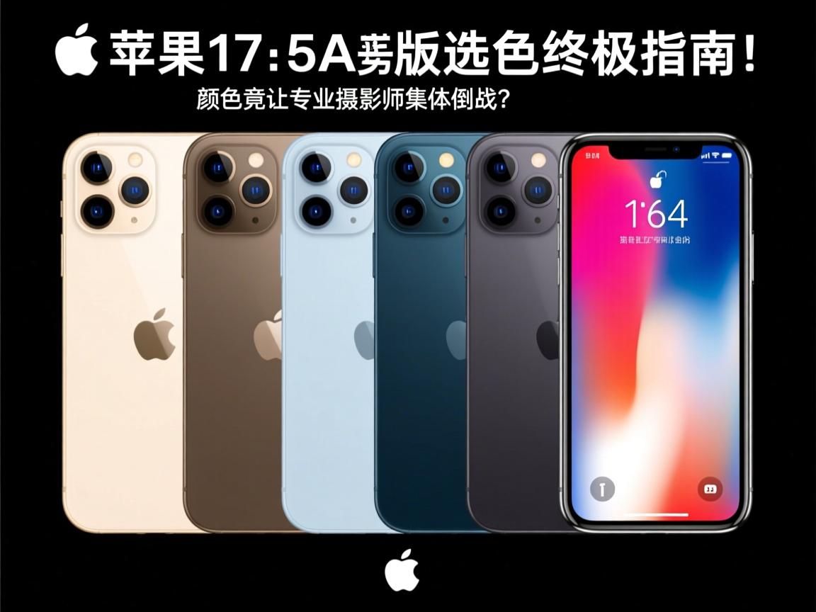 苹果17美版选色终极指南!这颜色竟让专业摄影师集体倒戈?