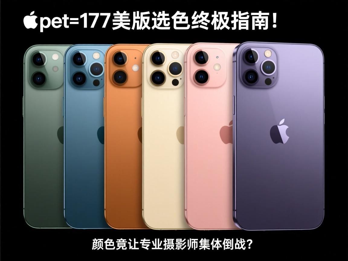 苹果17美版选色终极指南!这颜色竟让专业摄影师集体倒戈?