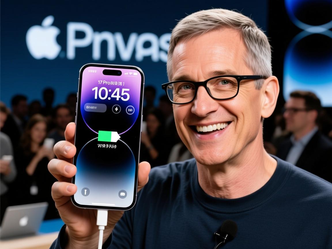 iPhone 17 Pro海外版实测205W快充炸场!苹果用户集体破防,库克终于开窍了?