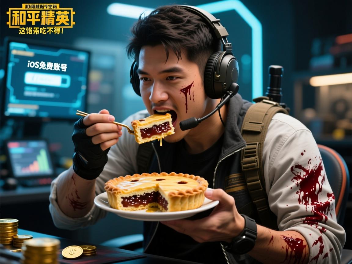 和平精英iOS免费账号密码？玩家亲历血泪警告，这馅饼吃不得！