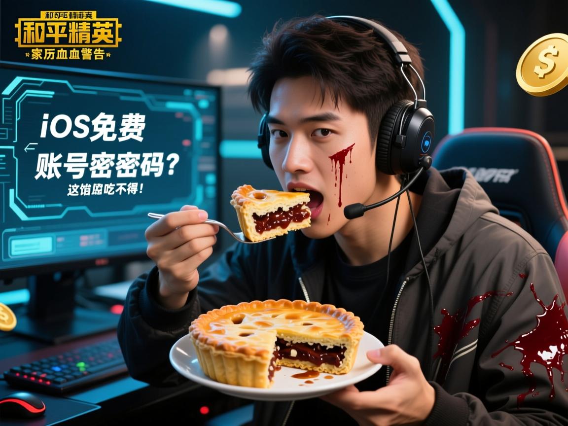 和平精英iOS免费账号密码?玩家亲历血泪警告,这馅饼吃不得!