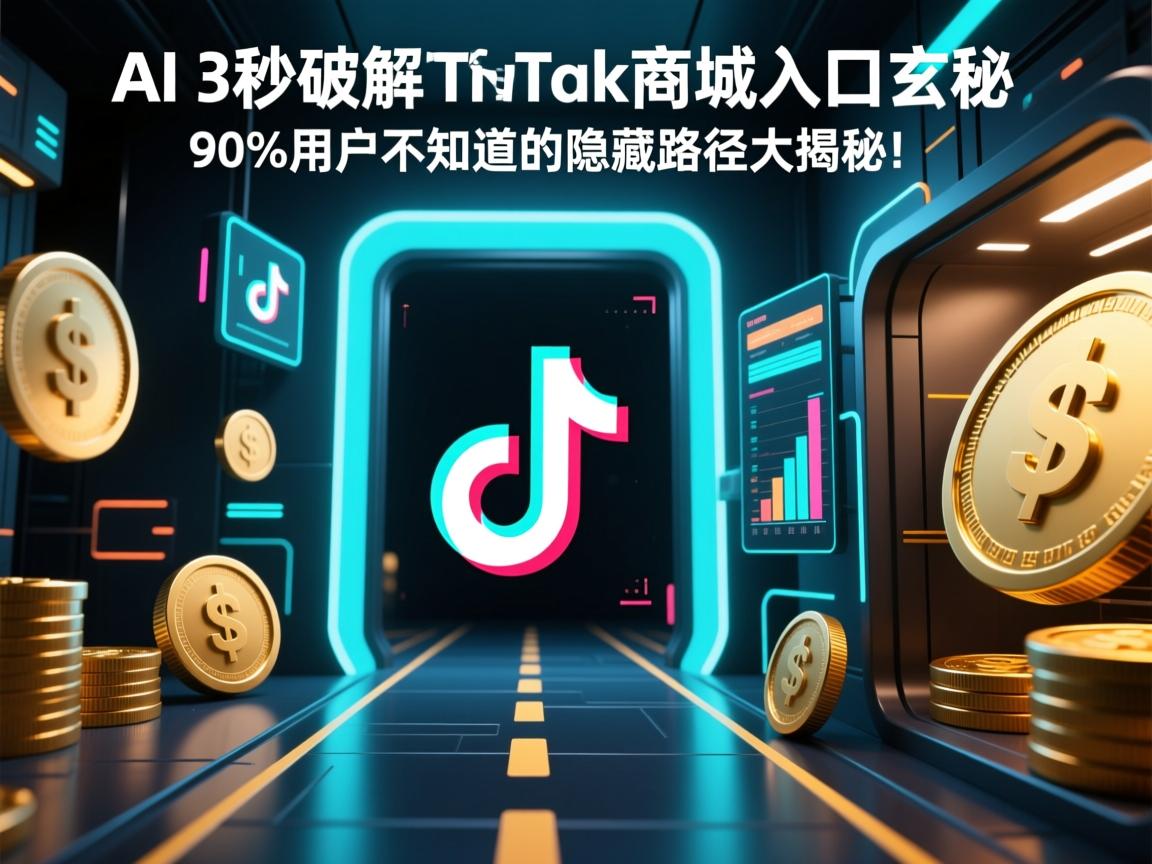 AI导航,3秒破解TikTok商城入口玄机,90%用户不知道的隐藏路径大揭秘!