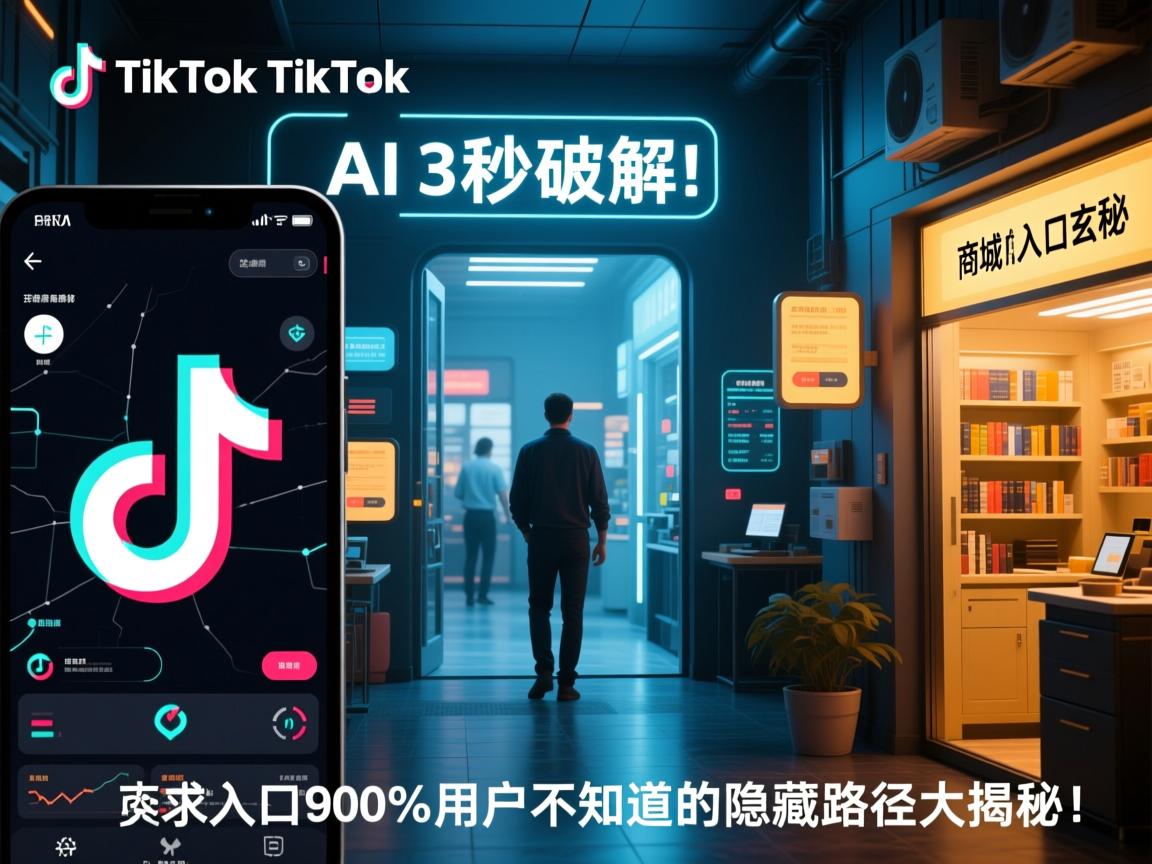 AI导航,3秒破解TikTok商城入口玄机,90%用户不知道的隐藏路径大揭秘!