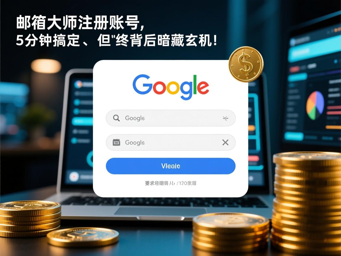 邮箱大师注册谷歌账号终极指南,5分钟搞定,但背后暗藏玄机!