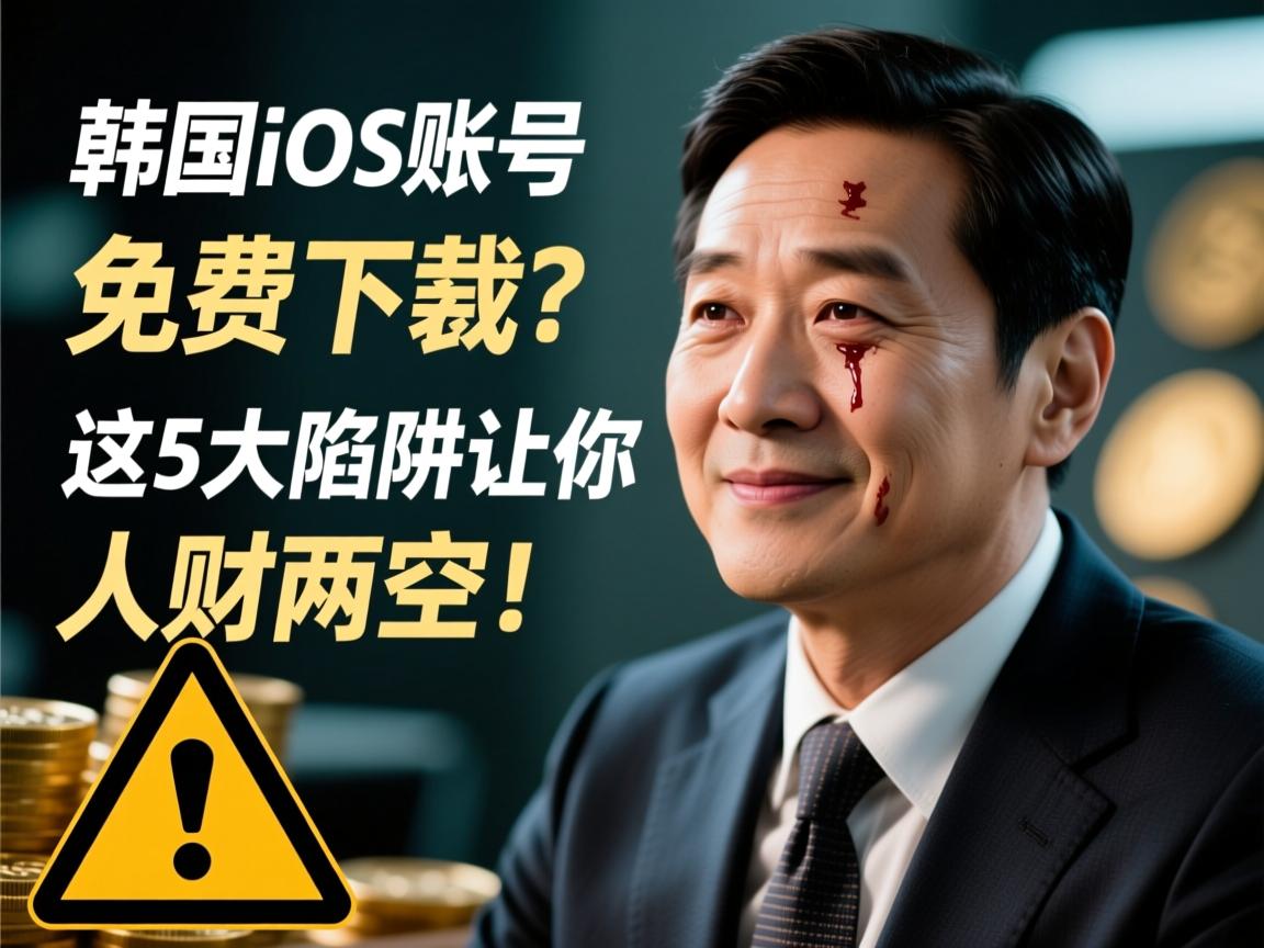 韩国iOS账号免费下载？资深用户血泪警告，这5大陷阱让你人财两空！