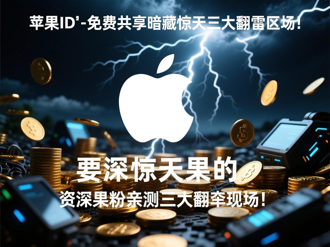 苹果ID免费共享暗藏惊天雷区!资深果粉亲测三大翻车现场