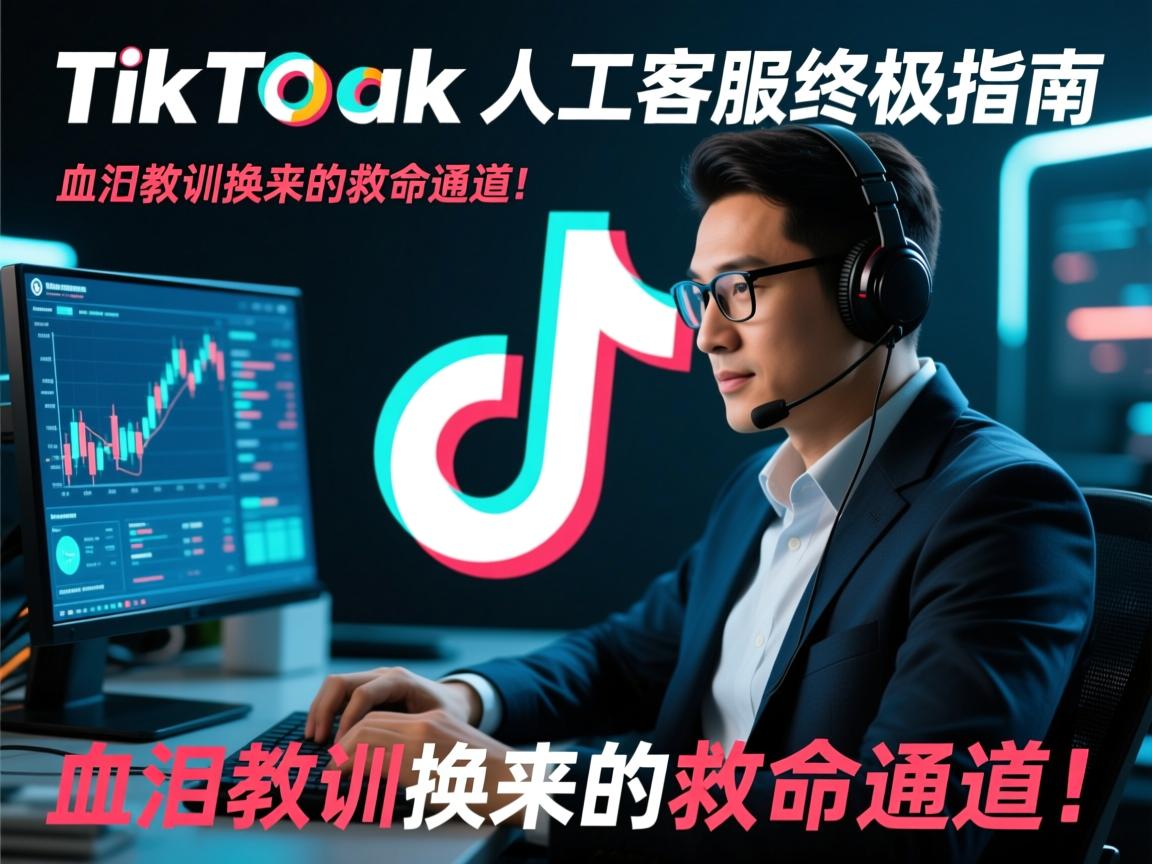 TikTok人工客服终极指南,血泪教训换来的救命通道!