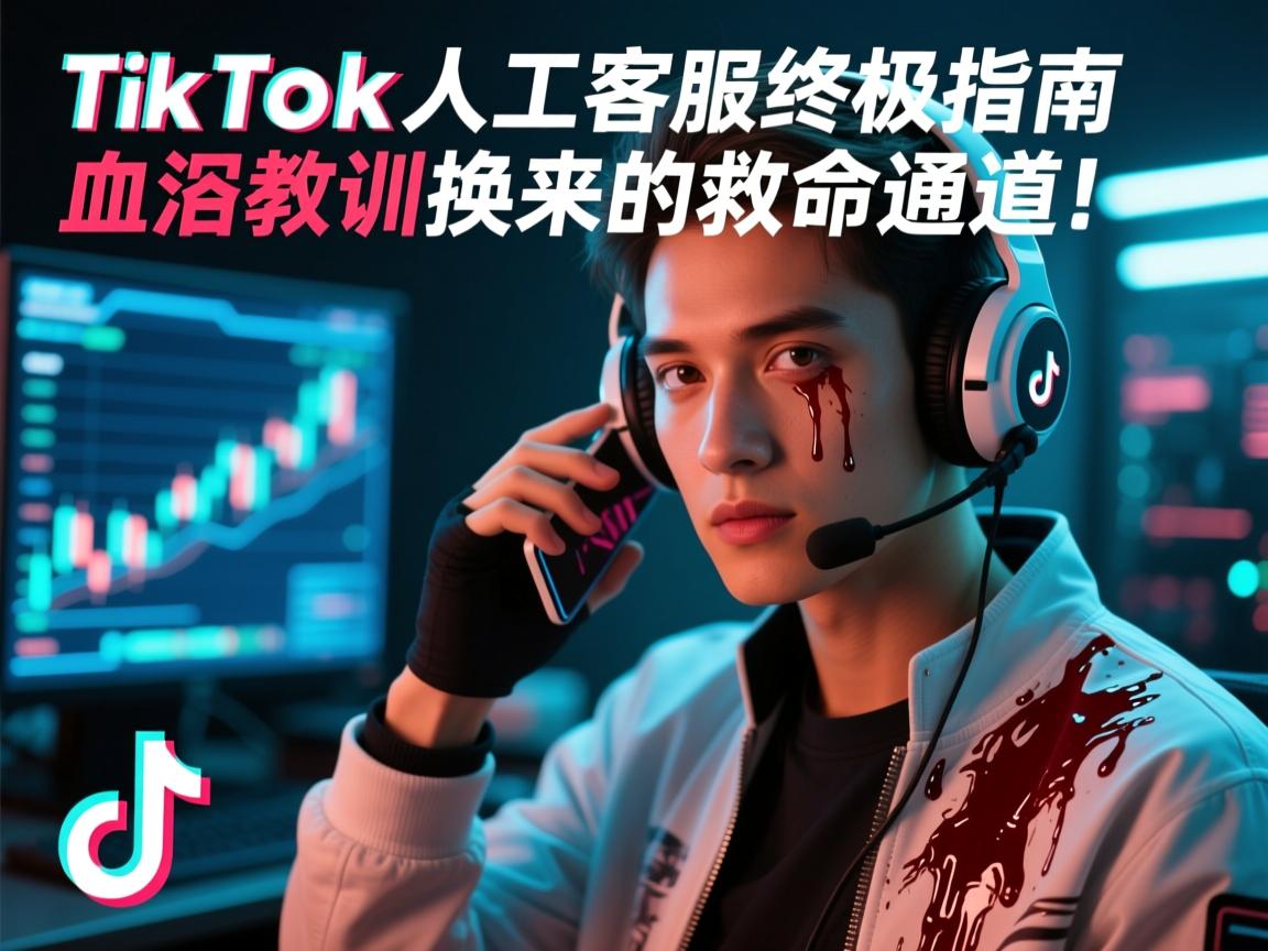 TikTok人工客服终极指南,血泪教训换来的救命通道!