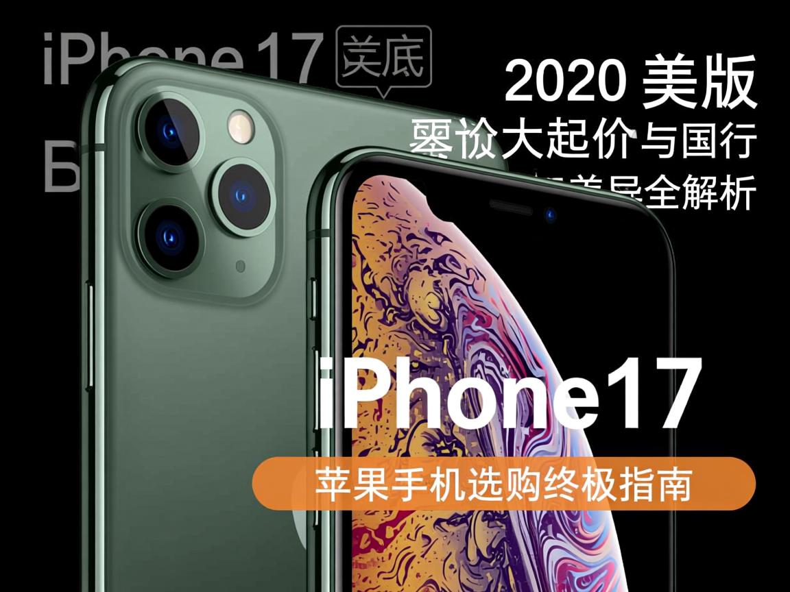 iPhone 17美版价格大起底,2020美版与国行差异全解析,苹果手机选购终极指南