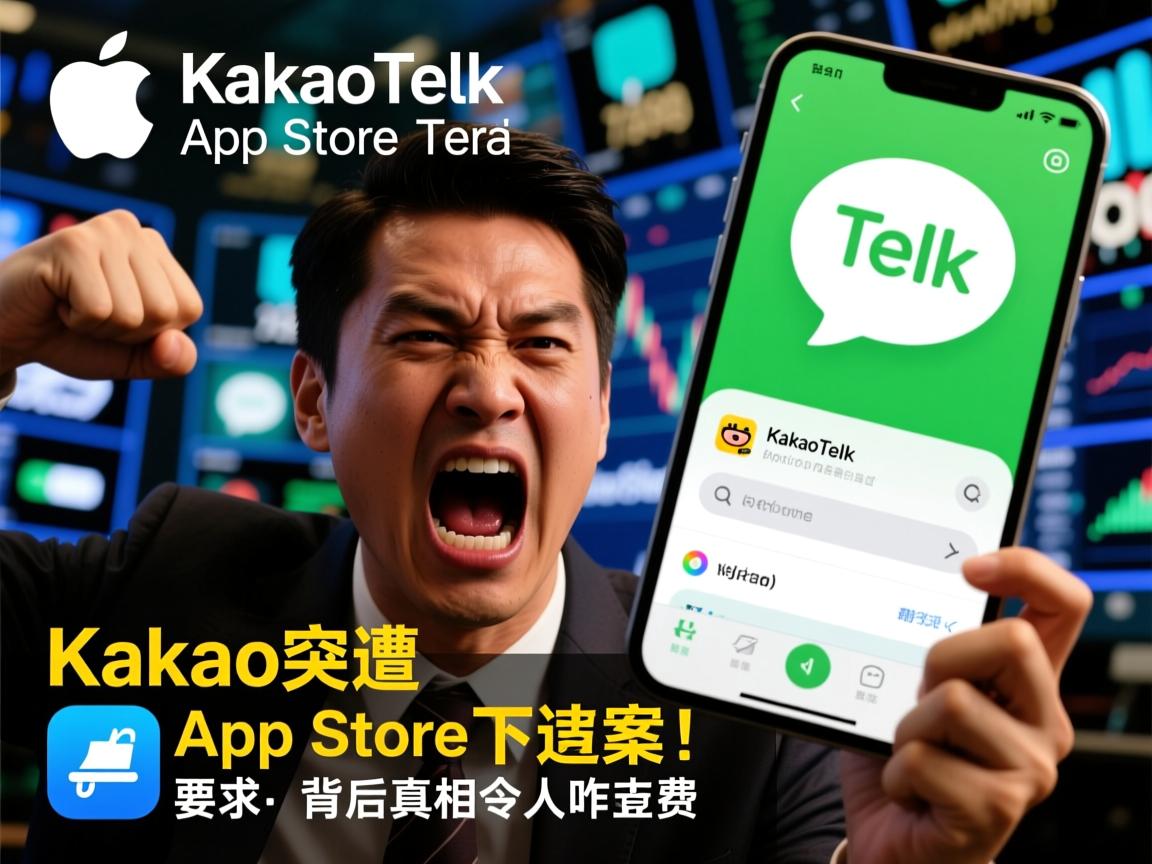 苹果用户暴怒!KakaoTalk突遭App Store下架,背后真相令人咋舌