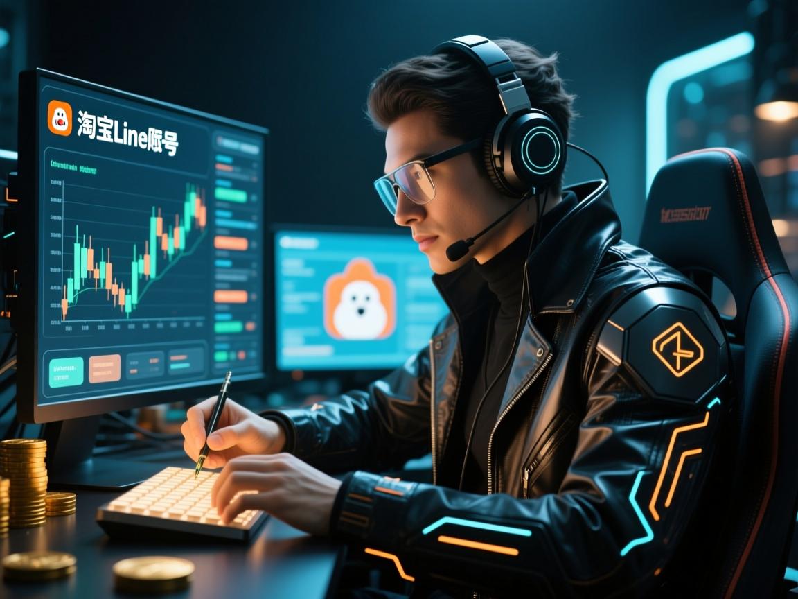 淘宝上的Line账号交易,一场隐秘的数字冒险