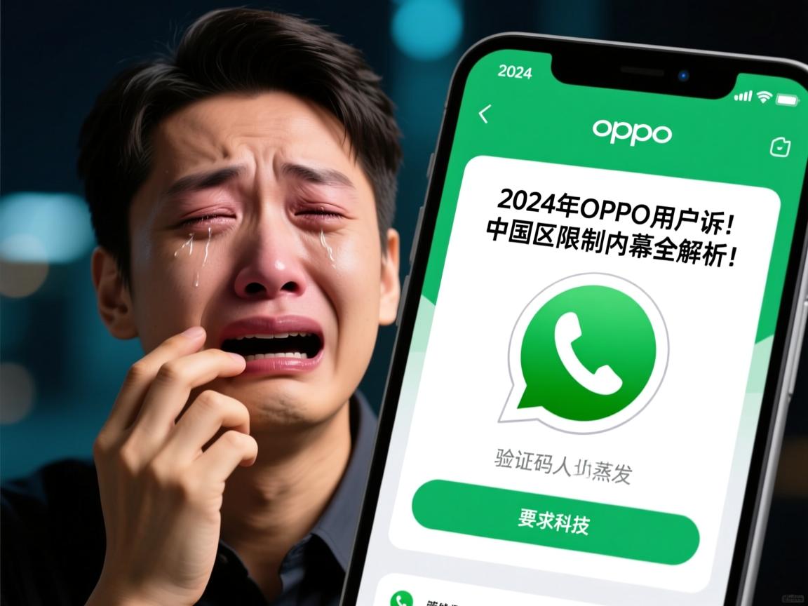 2024年OPPO用户哭诉,WhatsApp验证码人间蒸发!中国区限制内幕全解析