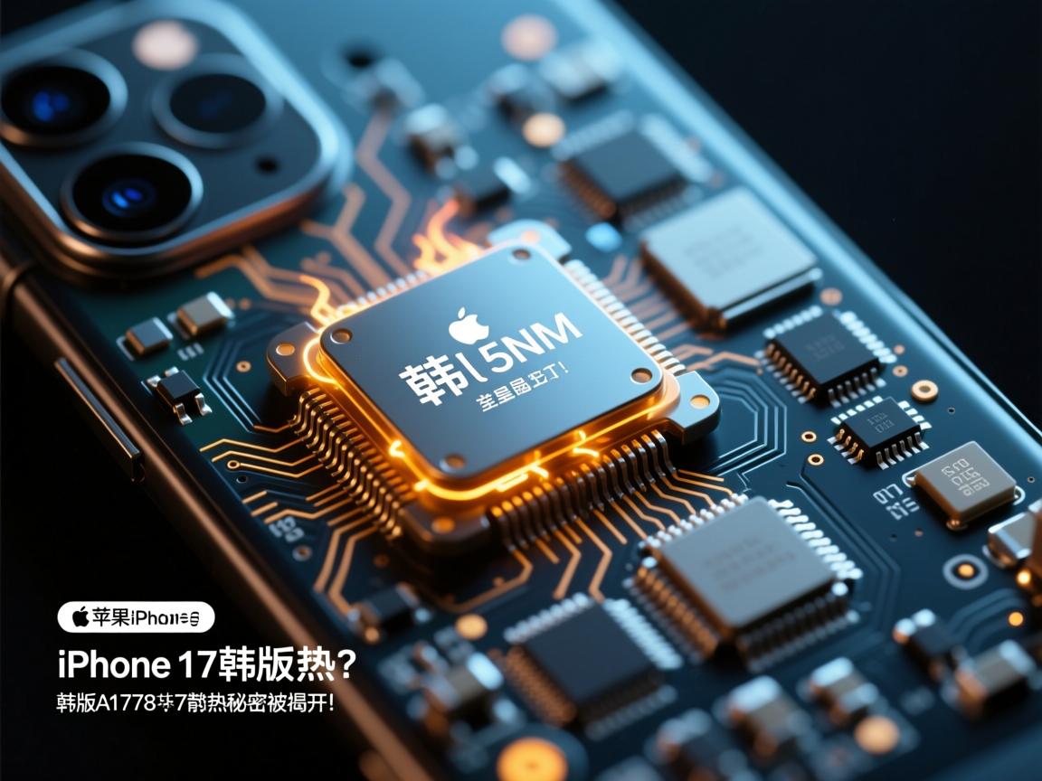 苹果iPhone 17韩版发热问题,三星5nm工艺翻车?韩版A1778苹果7的散热秘密被揭开!