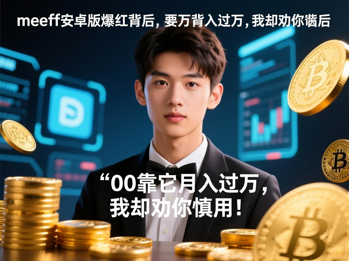 meeff安卓版爆红背后,00后靠它月入过万,我却劝你慎用!