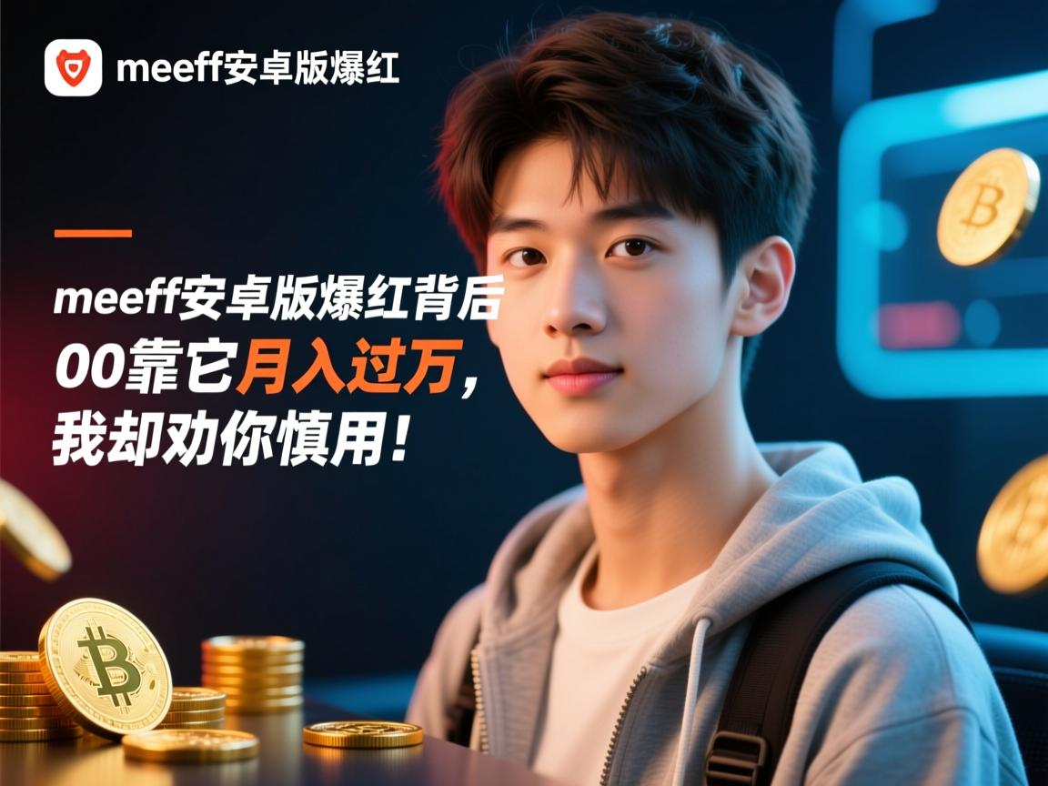 meeff安卓版爆红背后,00后靠它月入过万,我却劝你慎用!