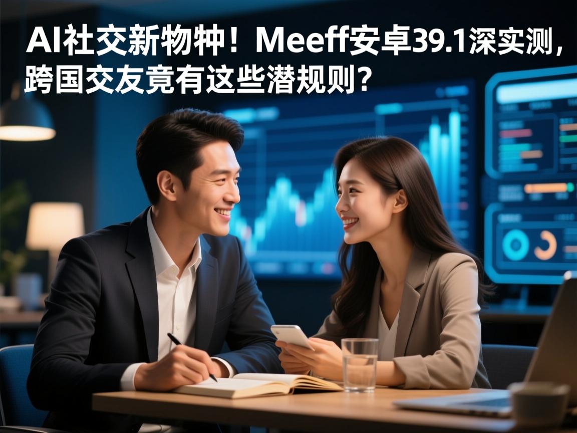 AI社交新物种！Meeff安卓3.9.1深度实测，跨国交友竟有这些潜规则？