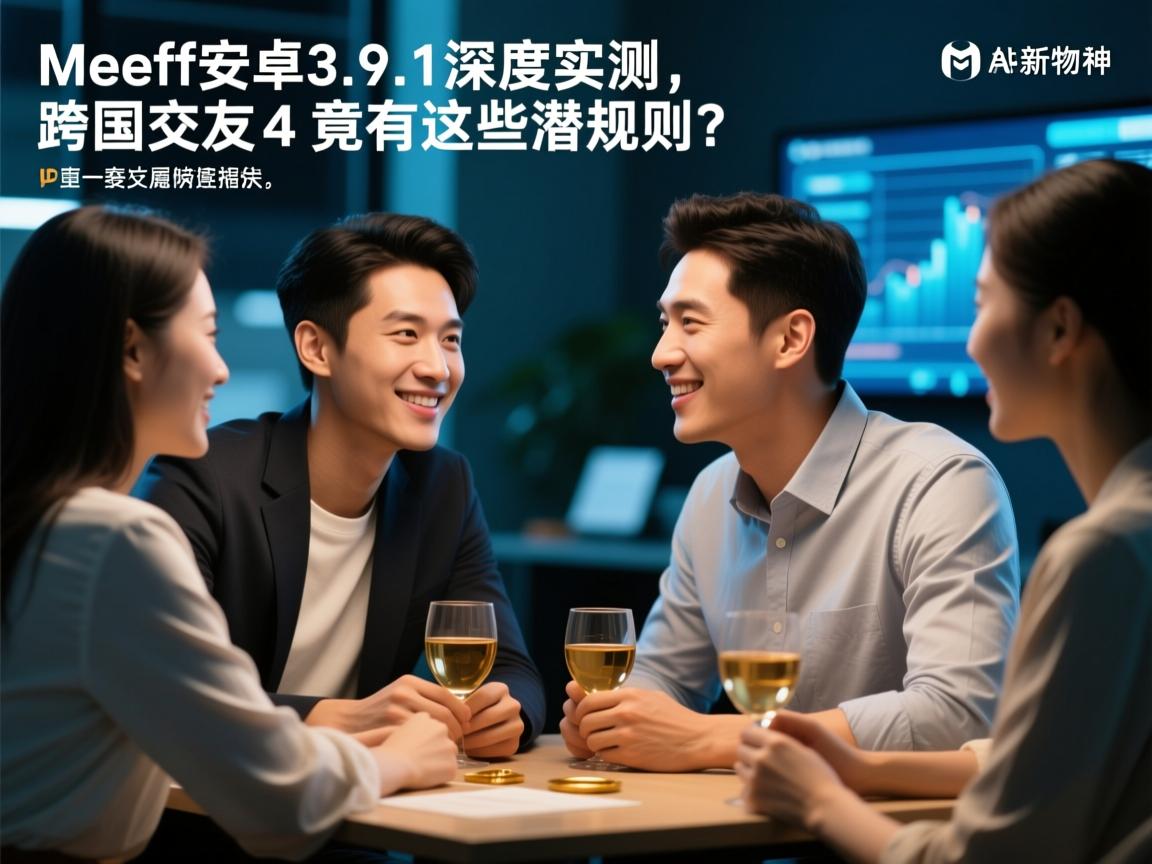 AI社交新物种!Meeff安卓3.9.1深度实测,跨国交友竟有这些潜规则?