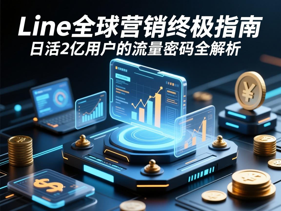 Line全球营销终极指南,日活2亿用户的流量密码全解析