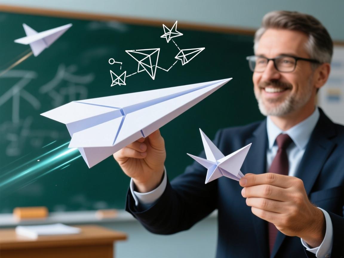 纸飞机逆天飞行秘术!物理教授不敢教的作弊级折法曝光