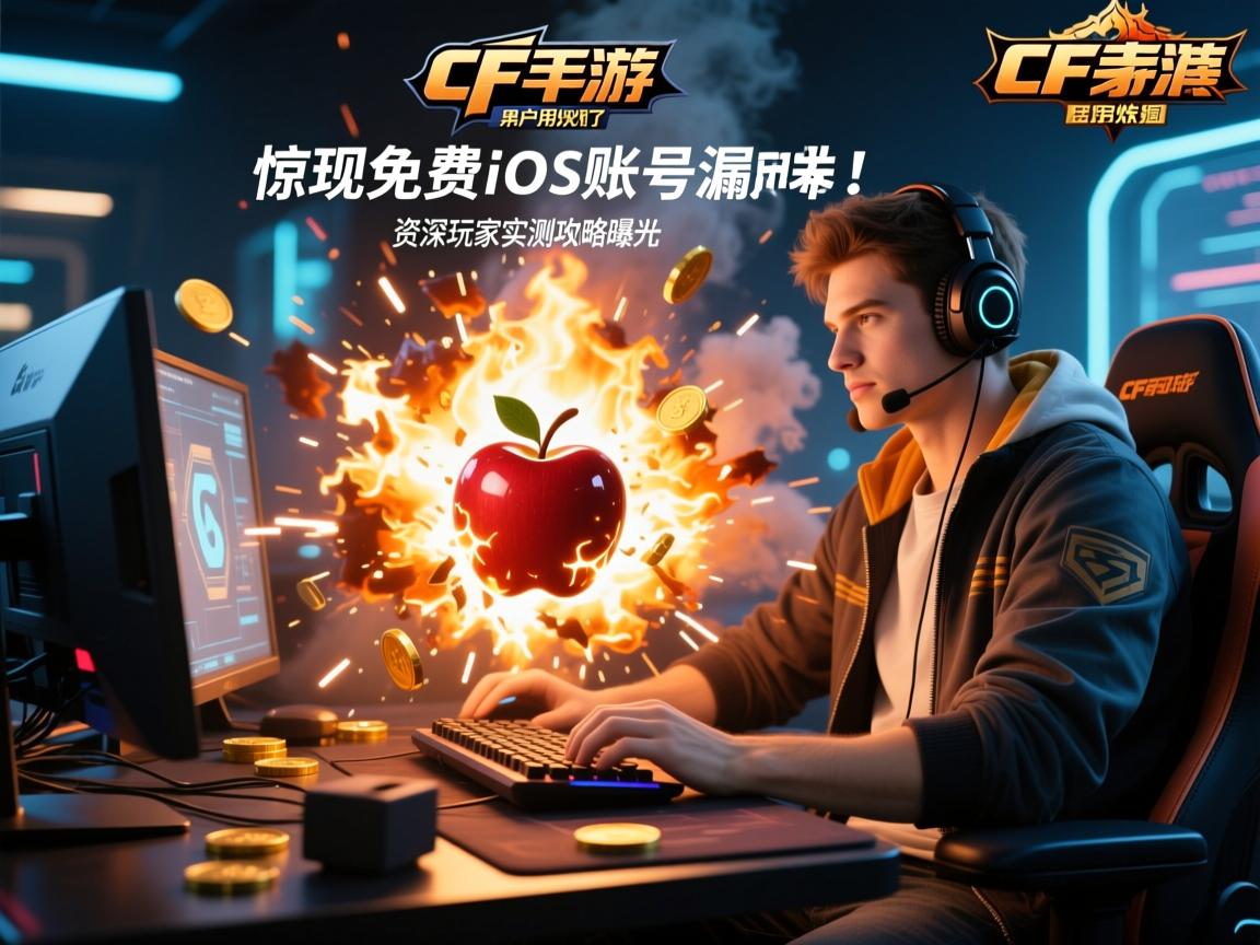 苹果用户炸锅了!CF手游惊现免费IOS账号漏洞,资深玩家实测攻略曝光