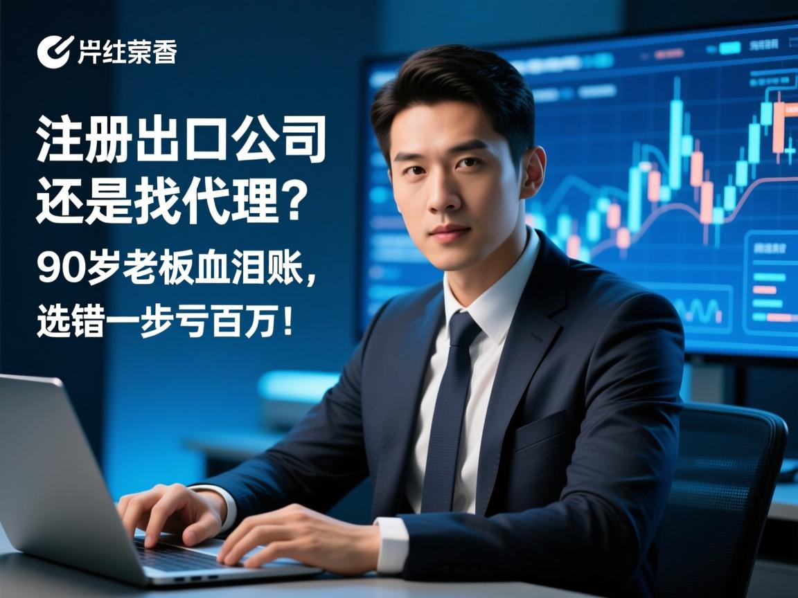 注册出口公司还是找代理?90后老板血泪账,选错一步亏百万!