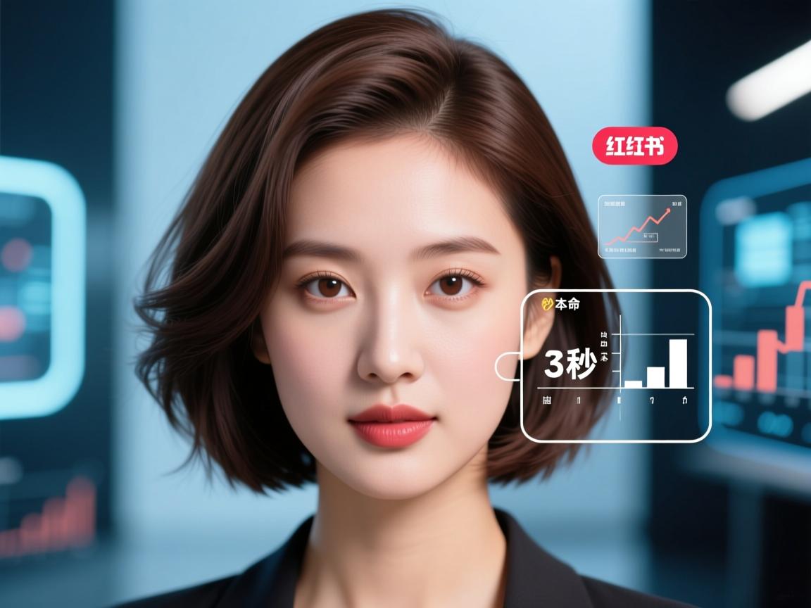 小红书AI发型改造术,3秒测出本命发型,圆脸秒变高级感!