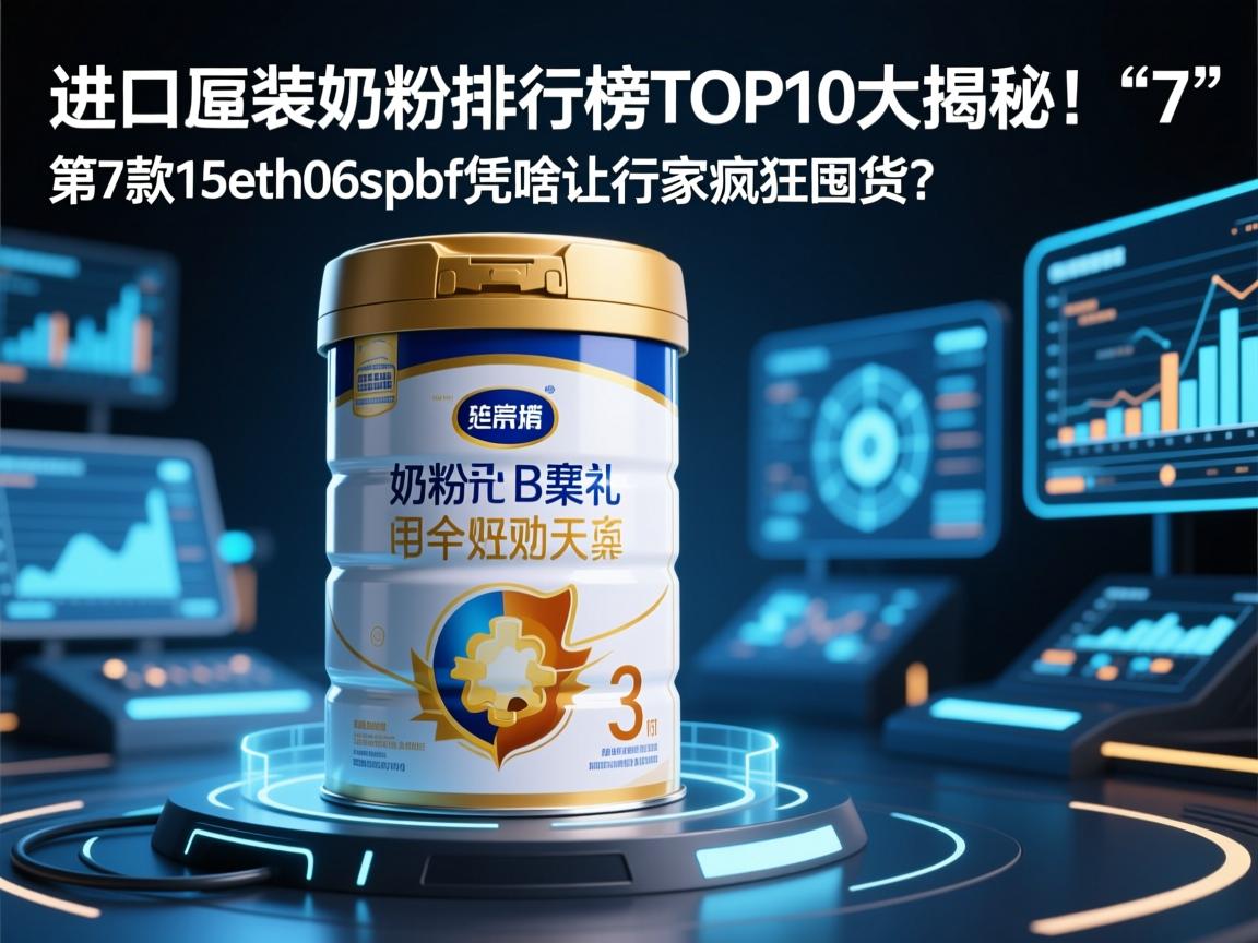 进口原装奶粉排行榜TOP10大揭秘!第7款15eth06spbf凭啥让行家疯狂囤货?
