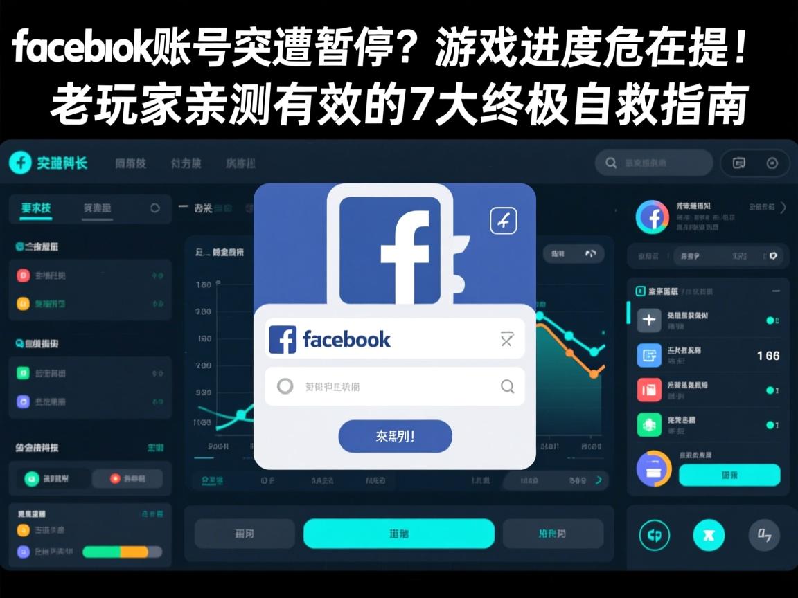 脸书账号突遭暂停？游戏进度危在旦夕！老玩家亲测有效的7大终极自救指南
