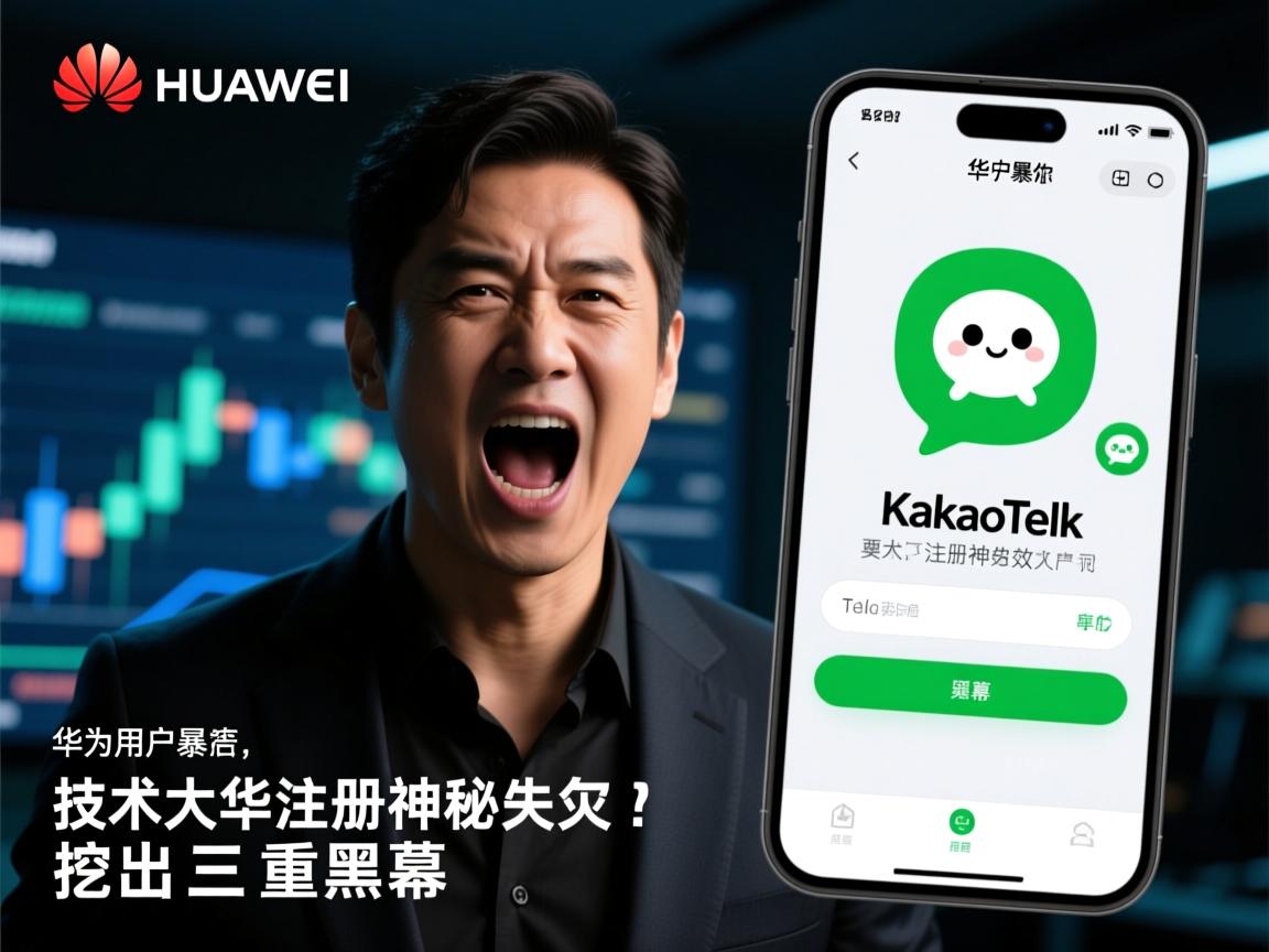 华为用户暴怒!KakaoTalk注册神秘失效,技术大牛挖出三重黑幕