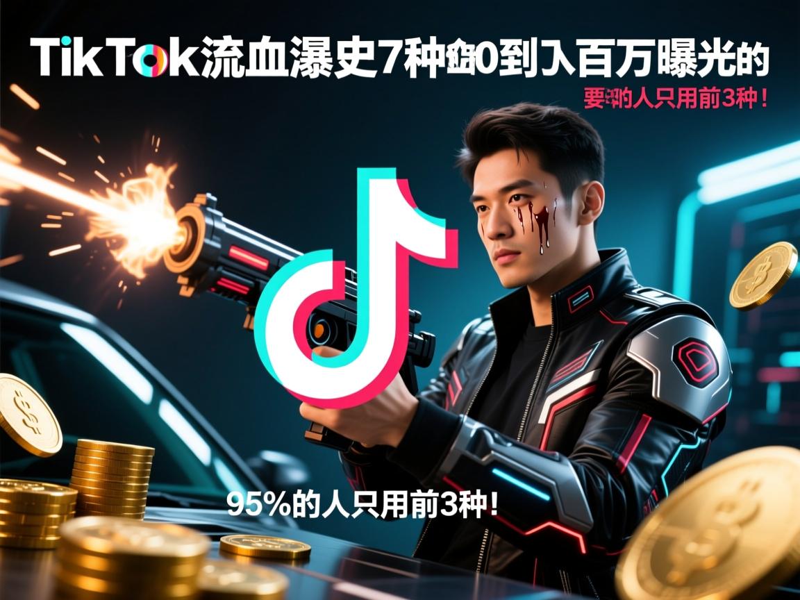 TikTok投流血泪史,从0到百万曝光的7种武器,95%的人只用前3种!