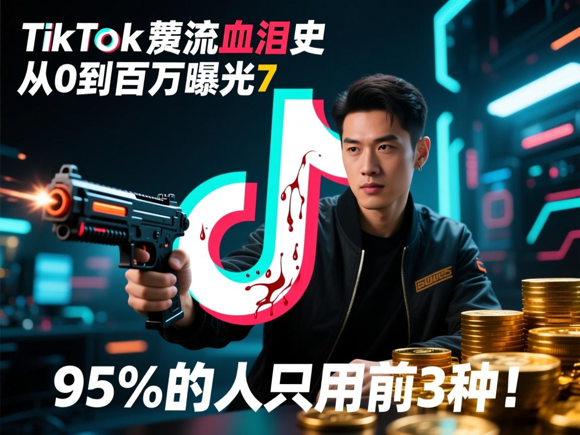TikTok投流血泪史,从0到百万曝光的7种武器,95%的人只用前3种!