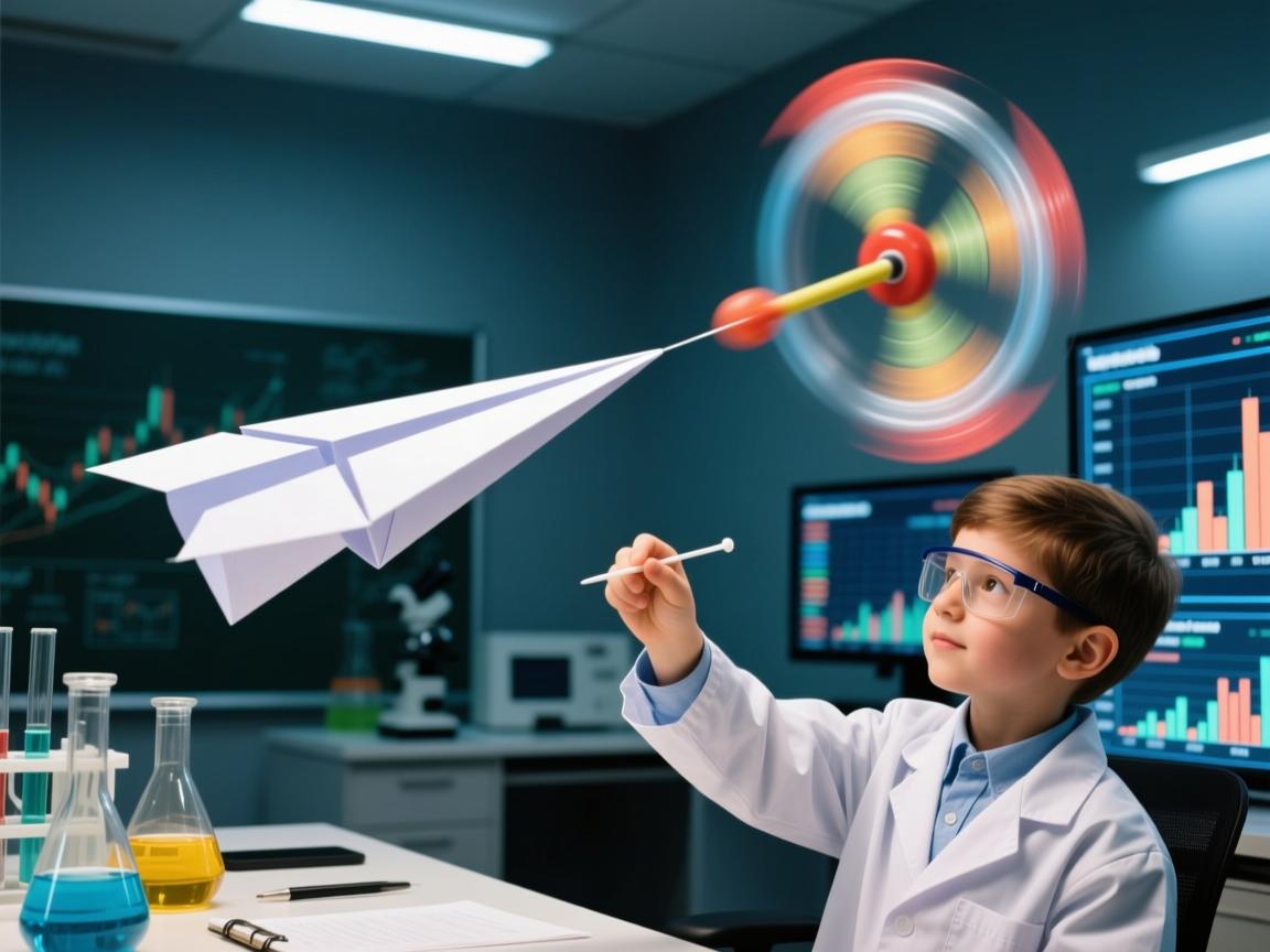 纸飞机突然调头!科学家解密回旋镖效应,童年谜题终揭晓