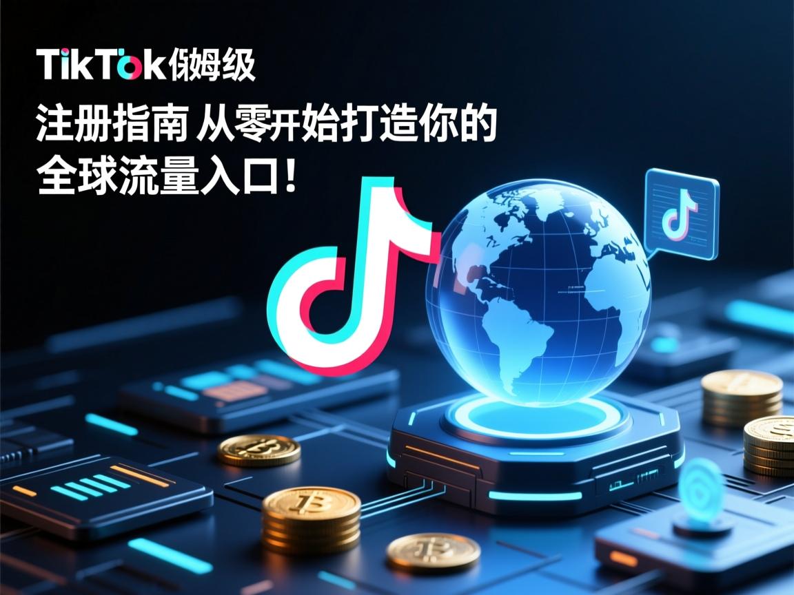 TikTok保姆级注册指南,从零开始打造你的全球流量入口!