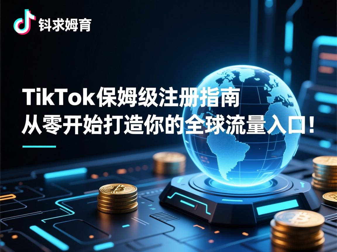 TikTok保姆级注册指南,从零开始打造你的全球流量入口!