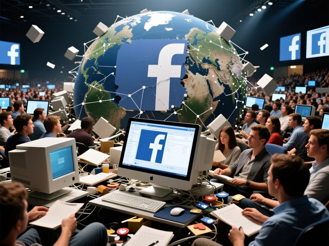 电脑版脸书全球瘫痪全记录,亿万用户一夜失联,你的社交生活崩了吗?