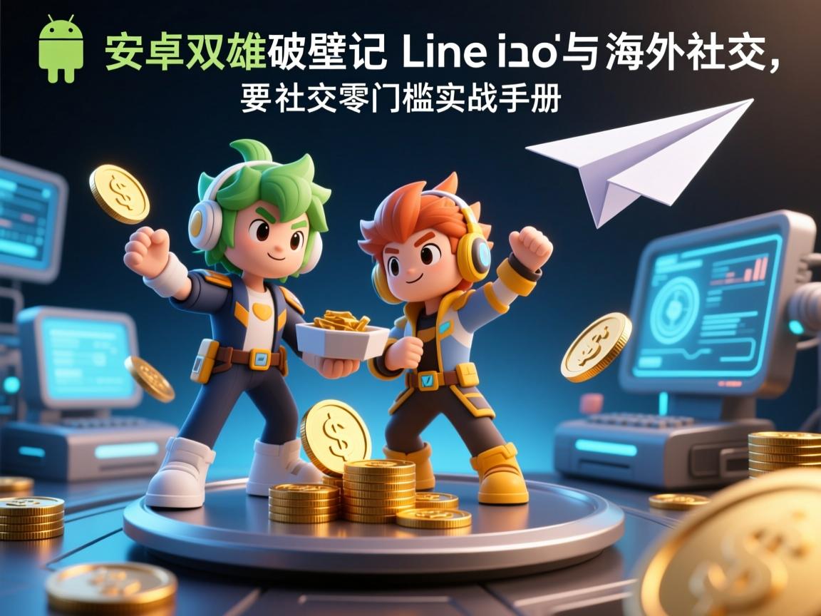 安卓双雄破壁记,Line与纸飞机海外社交零门槛实战手册