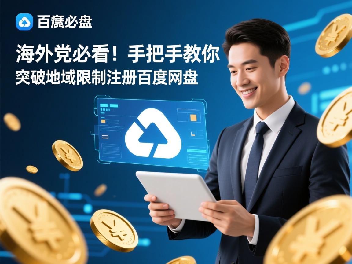 海外党必看!手把手教你突破地域限制注册百度网盘
