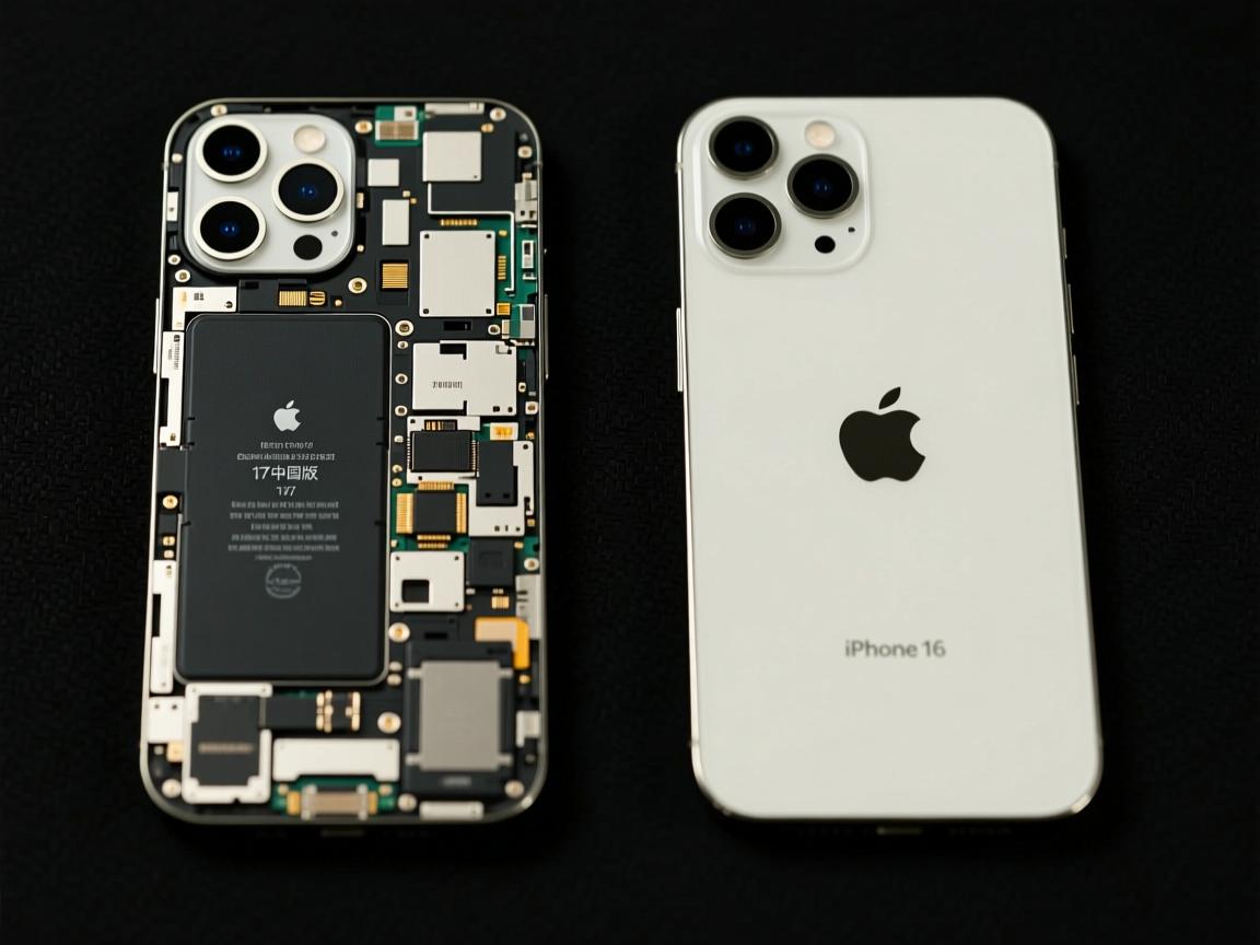 iPhone 17中国版深度拆解,对比iPhone 16,苹果的特供藏着多少秘密?